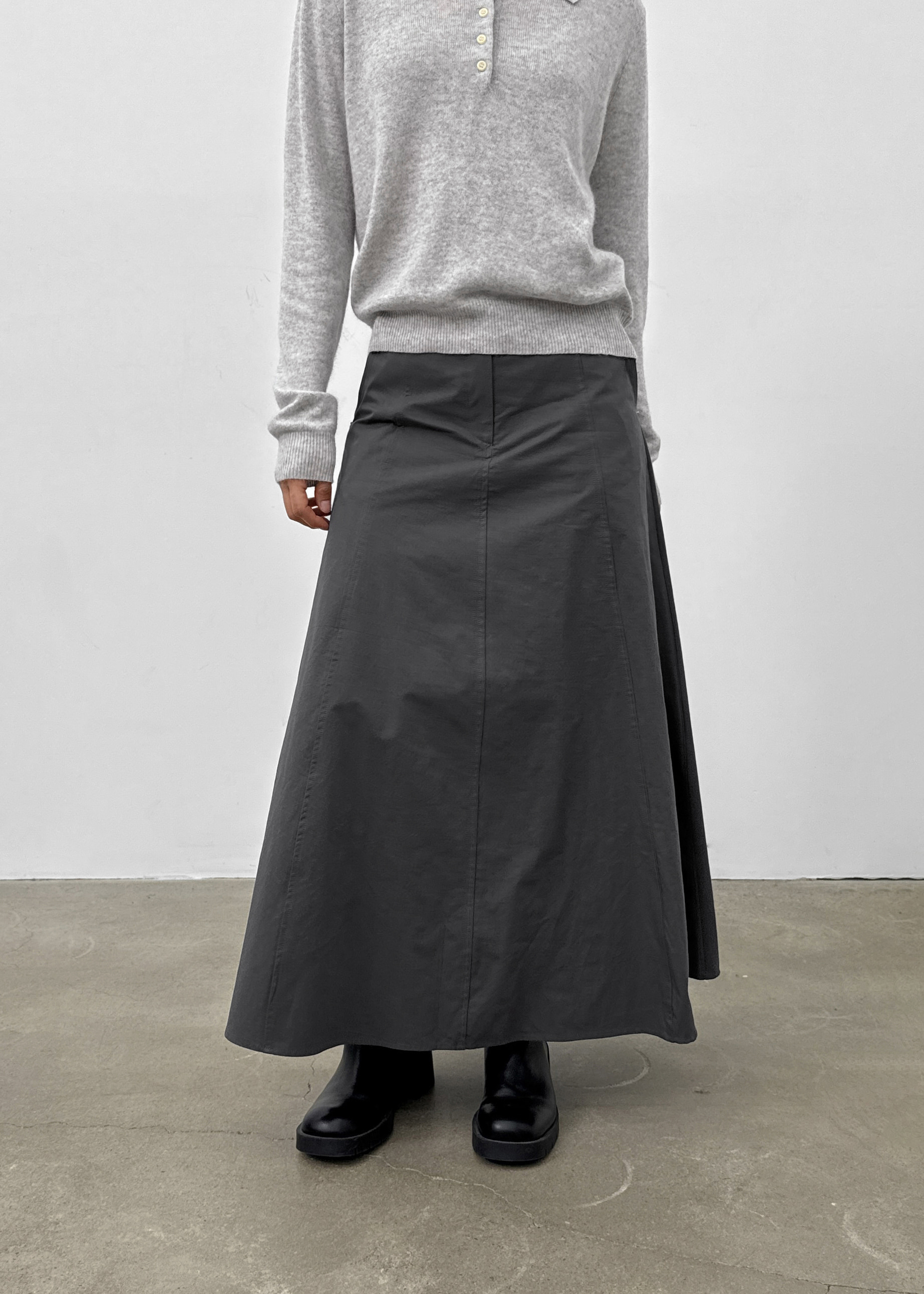 ビューフフレアロングスカートベルトセット