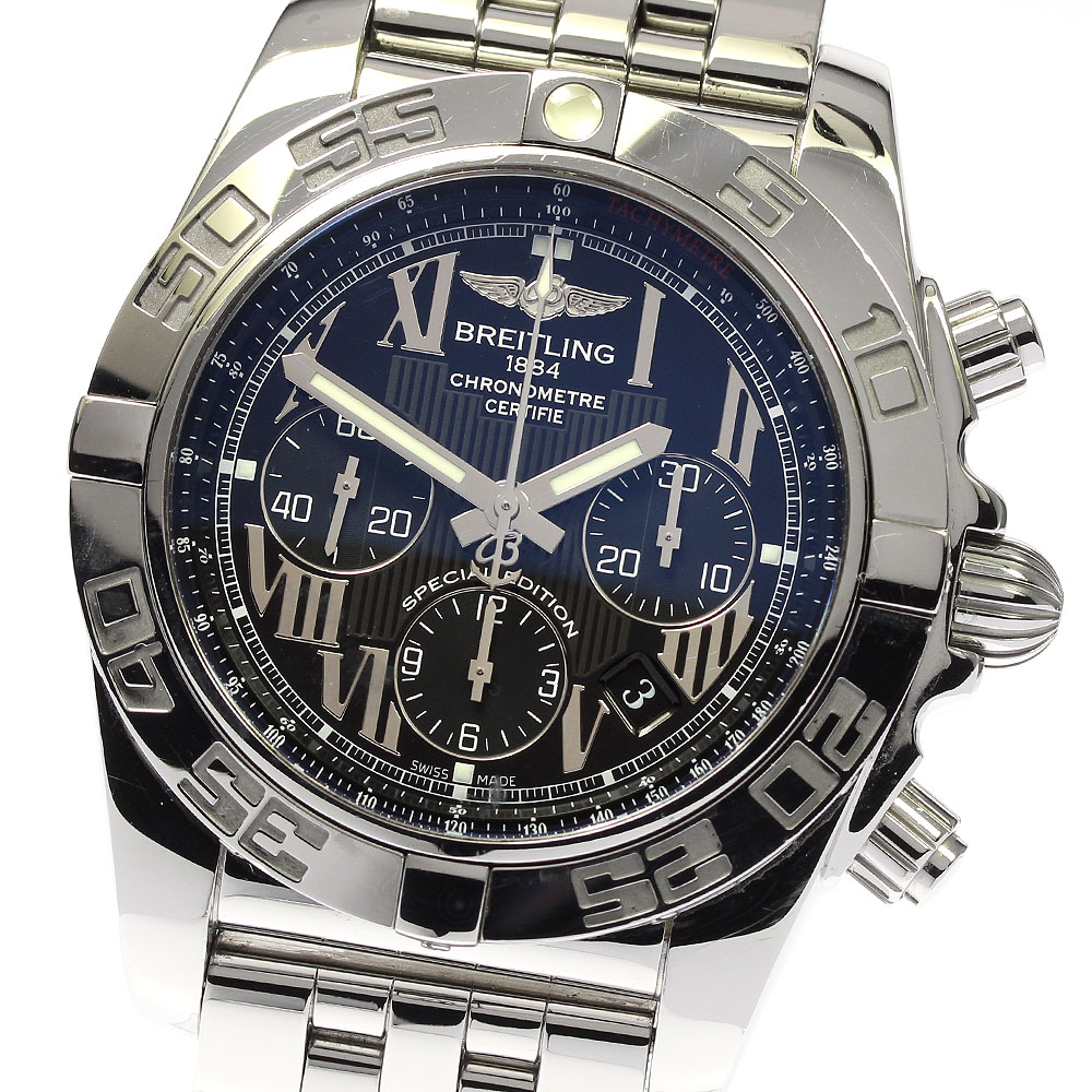 ブライトリング BREITLING AB0110 クロノマット 44 デイト 自動巻き メンズ 箱・保証書付き_804696【中古】 414,800円