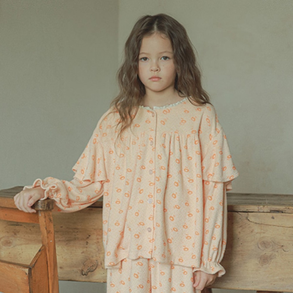 アイラブジェイレトロタオル地パジャマHUFSL02