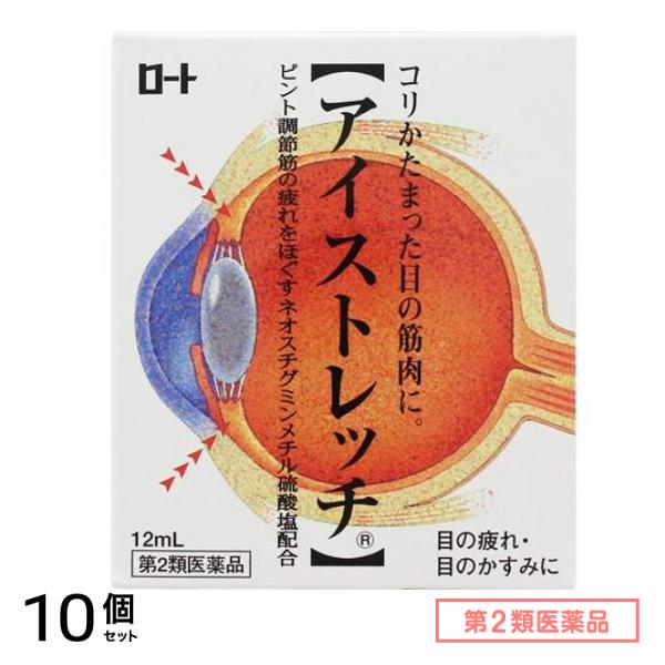 第２類医薬品 ロートアイストレッチ 12mL 10個セット