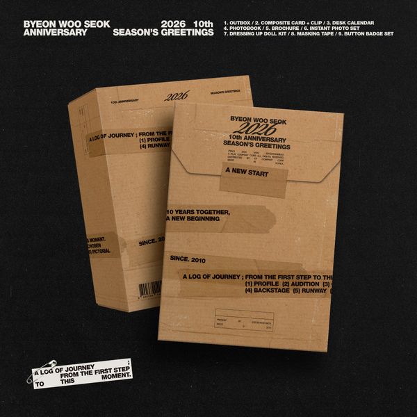 [特典] BYEON WOO SEOK 2026 10th Anniversary Seasons Greetings ビョンウソク シーグリ