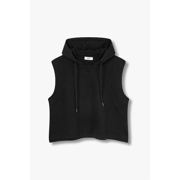 スリーブレスフードTシャツ 9106222219099