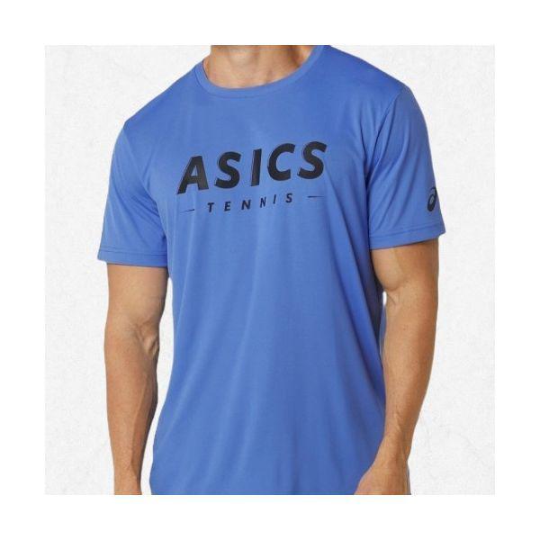 アシックス メンズ コート テニス グラフィック T (2041A259403) 半袖 Tシャツ 2041A259403 2403791