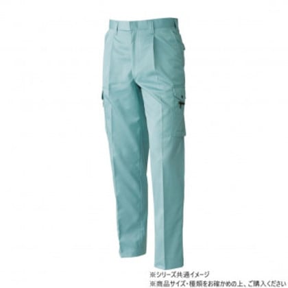 桑和 4338 ワンタックカーゴパンツ 76サイズ パウダB(204)