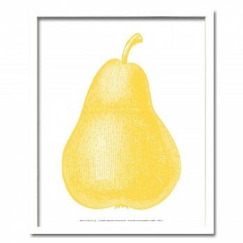 Pear アートパネル yellow IPF-52894