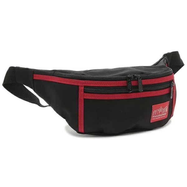 ボディバッグ アリーキャット ブラック メンズ レディース ユニセックス MANHATTAN PORTAGE 1101 blkred