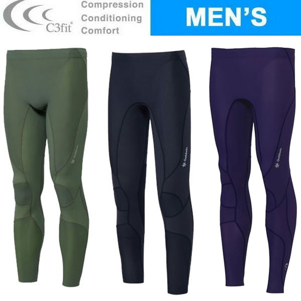 C3fit シースリーフィット IMPT AR LG TIGHTS GC15151 インパクトエアーロングタイツ メンズ