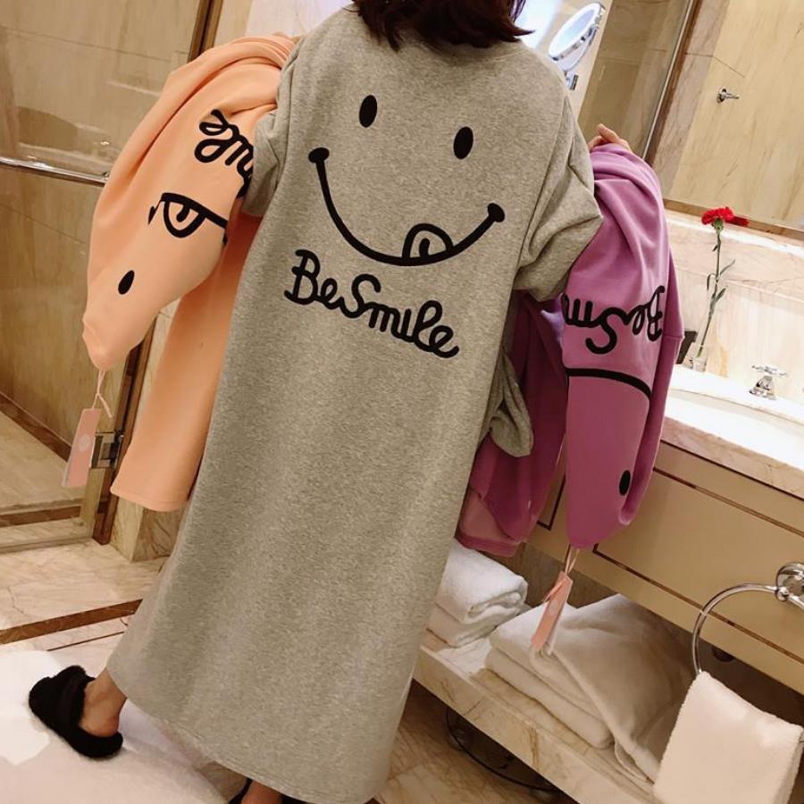 21年冬ルームウェア裏地もこもこかわいいパジャマ秋冬ニコちゃんカジュアル
