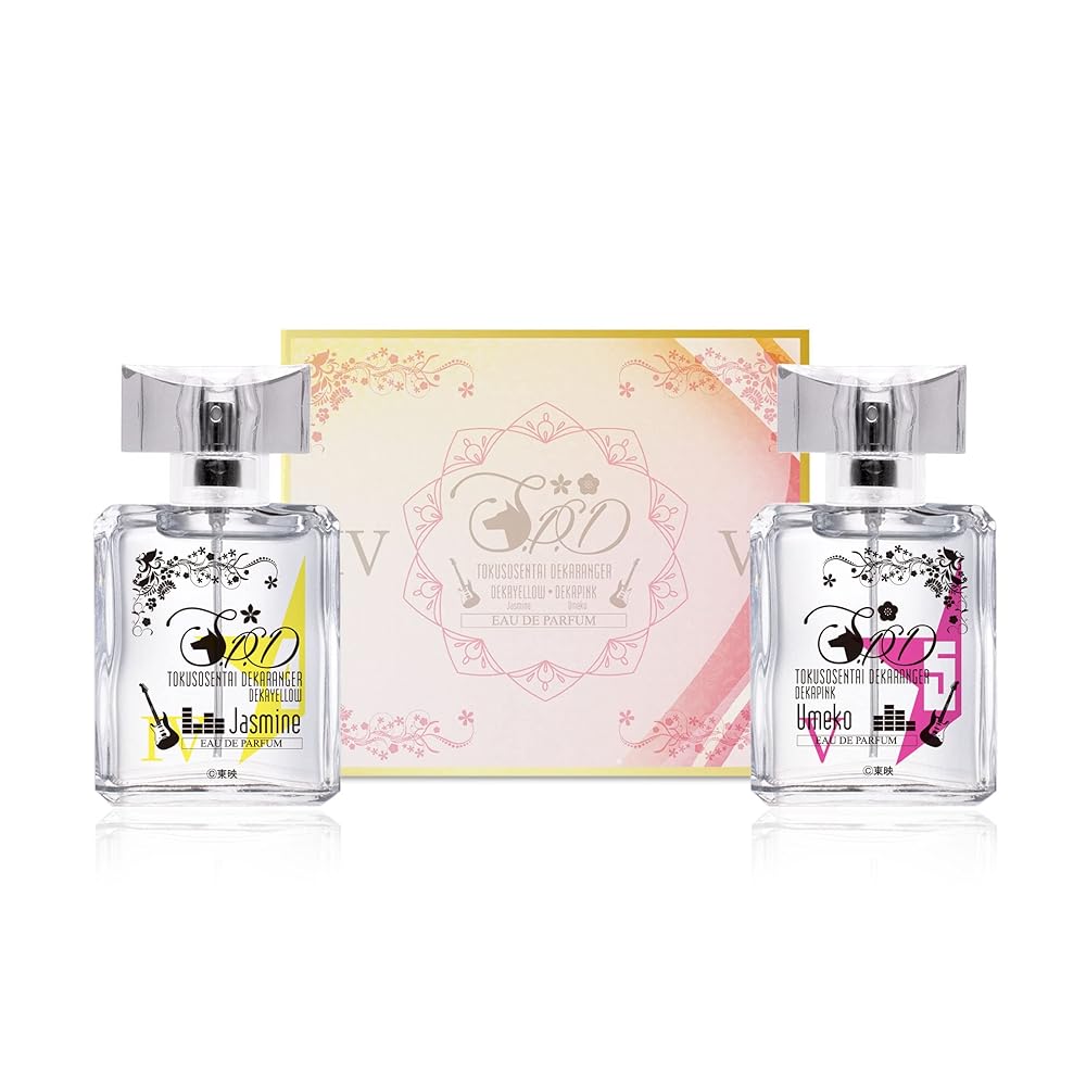 特捜戦隊デカレンジャー デカイエロー＆デカピンク オードパルファム 50ml ×2