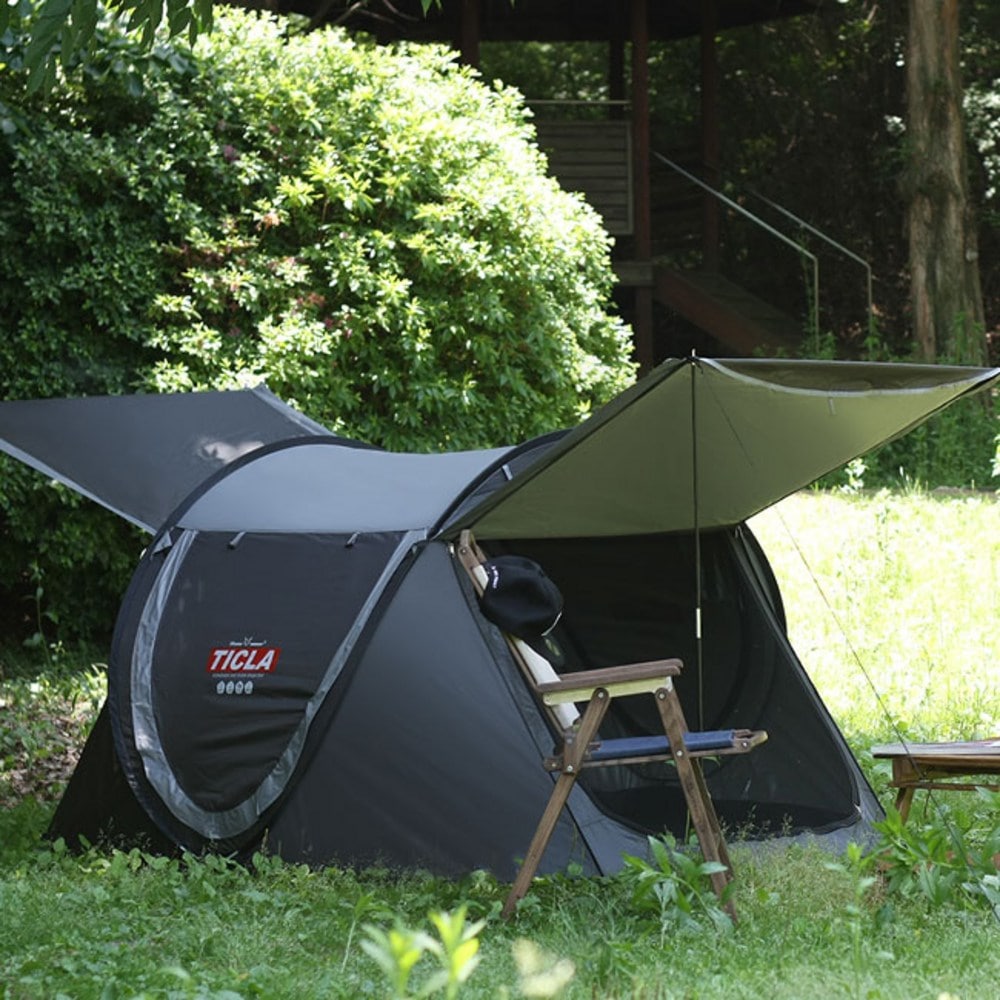 ビンソンメシフティクラワンタッチキャノピーテントオペラスウィット+ポール2p