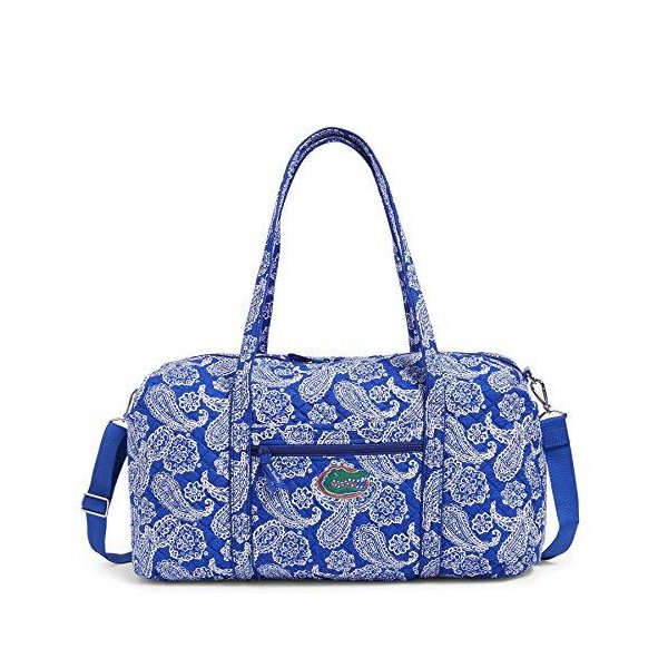 Vera Bradley unisex adult Collegiate Large Duffle (Multiple Teams Available) Travel Bag， University