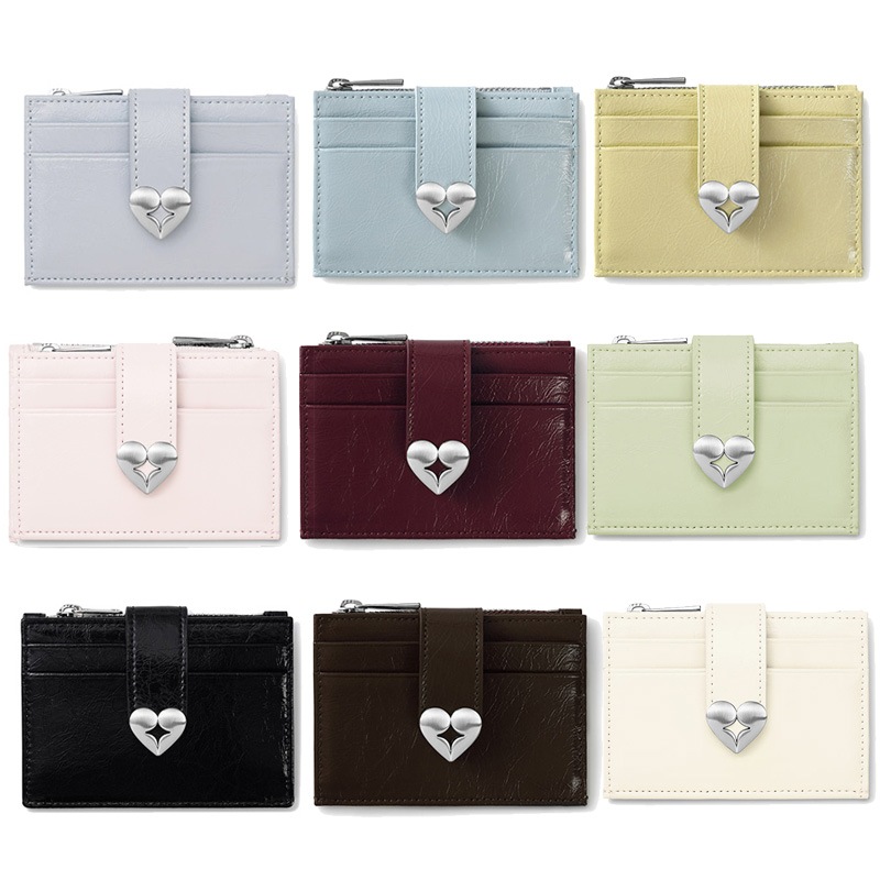 [FENNEC] HEARTY BRIDGE POCKET MINI - BLACK / BLOSSOM / MISTY LAVENDER / HAZE BLUE