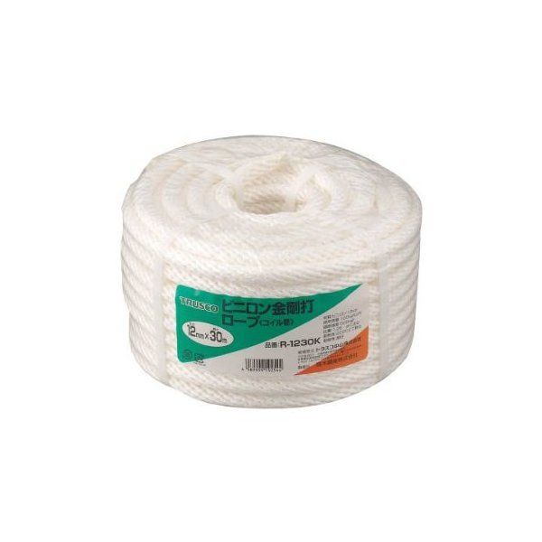R-1230K ビニロンロープ 金剛打 線径12mmX長さ30m R1230K メーカー直送