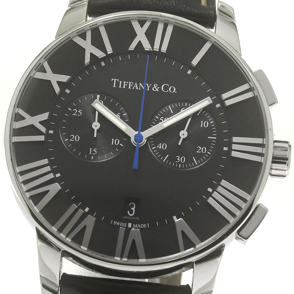 ティファニー TIFFANY&Co. アトラスドーム クロノグラフ クォーツ メンズ _845919【中古】