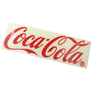 Qoo10 コカコーラ ビッグ シール カッティング ステッカー ロゴ Coca Cola Life Style おしゃれ コレクション雑貨 キャラクターグッズ通販 メール便可 シネマコレクション