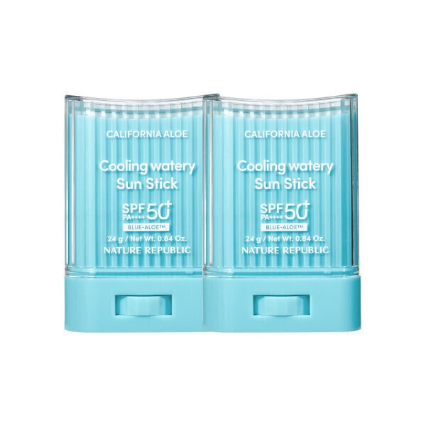 オリーブヤング 1位 (1+1) カリフォルニアアロエクーリング水分サンスティック SPF50+PA++++ (贈呈品なくなり次第贈呈終了)