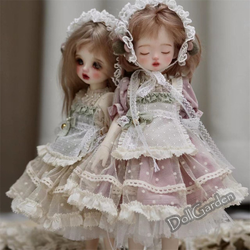 BJD ドール服 ドール用衣装セット ワンピース ドール 服 1/6 幼SD/Blythe OB24サイズ球体関節人形用