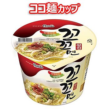 八道 ココ麺 カップ 105g × 16個　 韓国 料理 食品 インスタント ラーメン 乾麺 らーめん ココメン 韓国風チキンラーメン