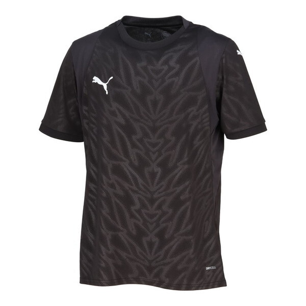 プーマ サッカーシャツ TEAMCUP ゲームシャツ XL 706793 03 Black- White