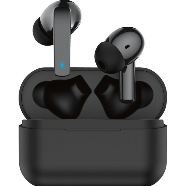 （ギフト）完全ワイヤレスステレオイヤホン 外音取込/ANC BK BL-113