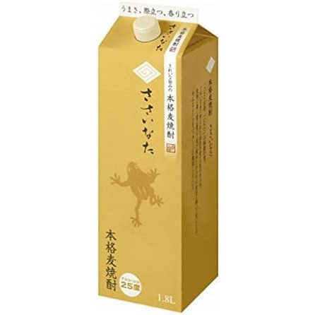 麦焼酎 パック ささいなた 1800ml2ケース/12本(012)『FSH』 18,289円