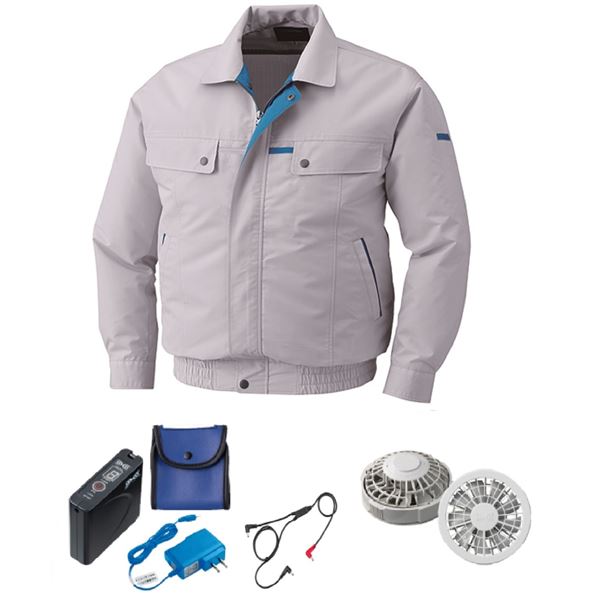 最大80％OFF - 『在庫ロス売買マーケット』 KU91400 空調服 綿薄手 タチエリ FAN2200B/LISUPER1 チャコール その他