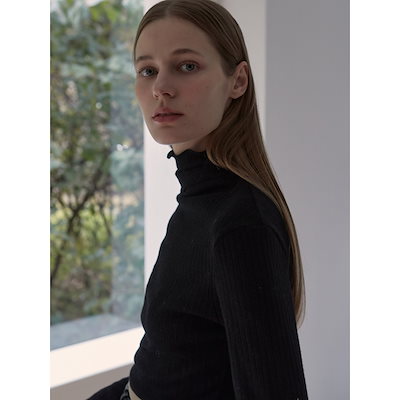 CHANEL ヴィンテージ黒いリボンと白い花カメリアのヘア