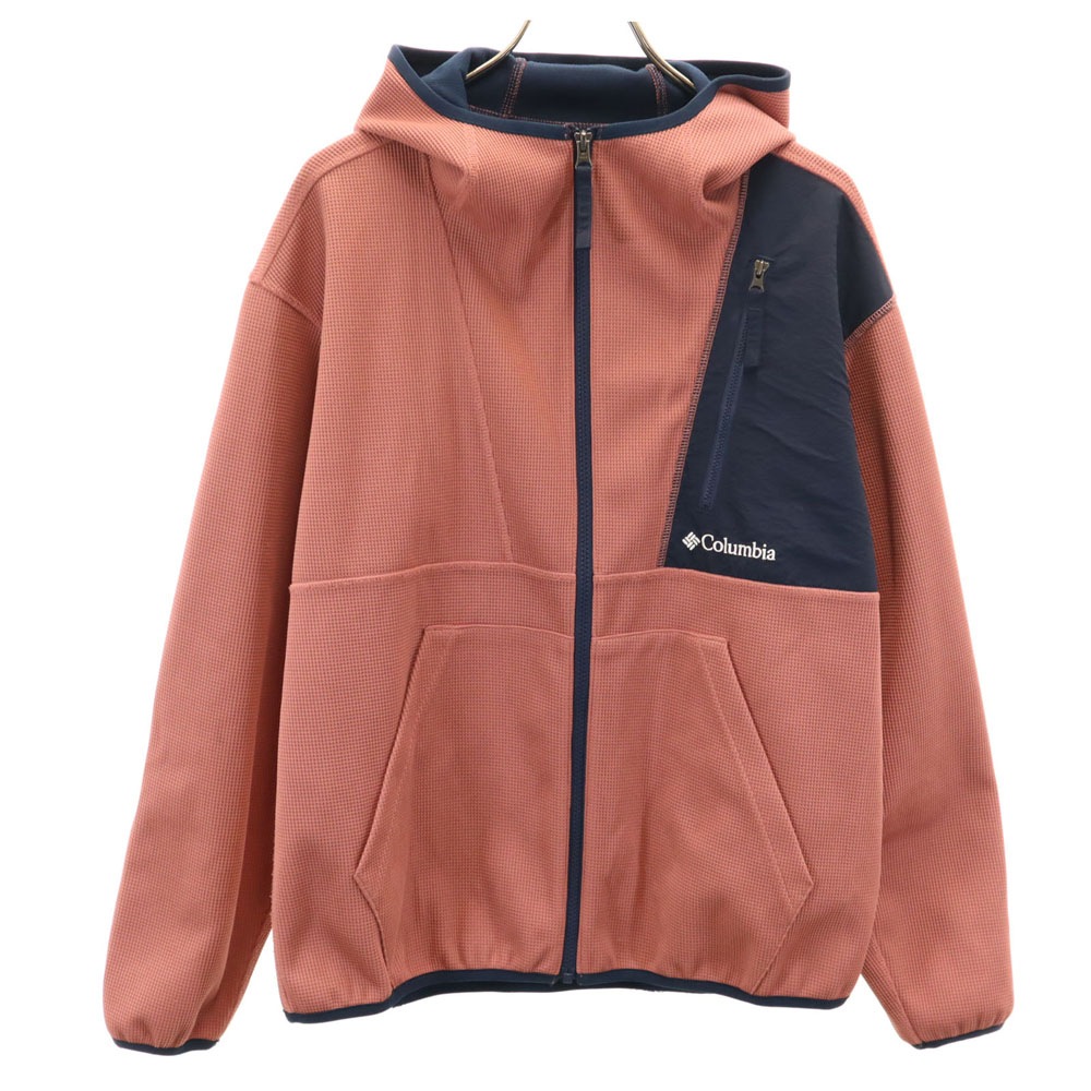 PM0673 グリーンウォーターフォールズフルジップ ジャケット S ピンク系 フード アウトドア メンズ