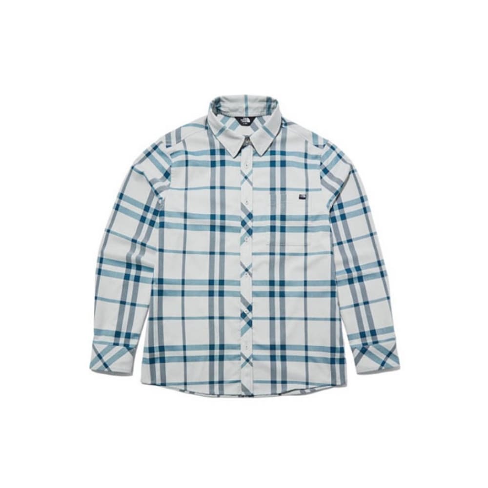 ノースフェイスメンズエッセンシャル L/S シャツ MNH8LL51C-BLU