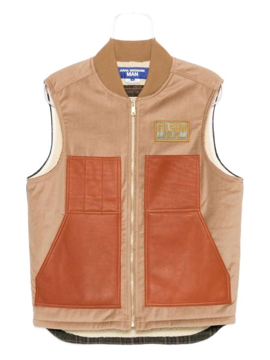 JUNYA WATANABE Men Sweater Vests WPV002 0511 Beige