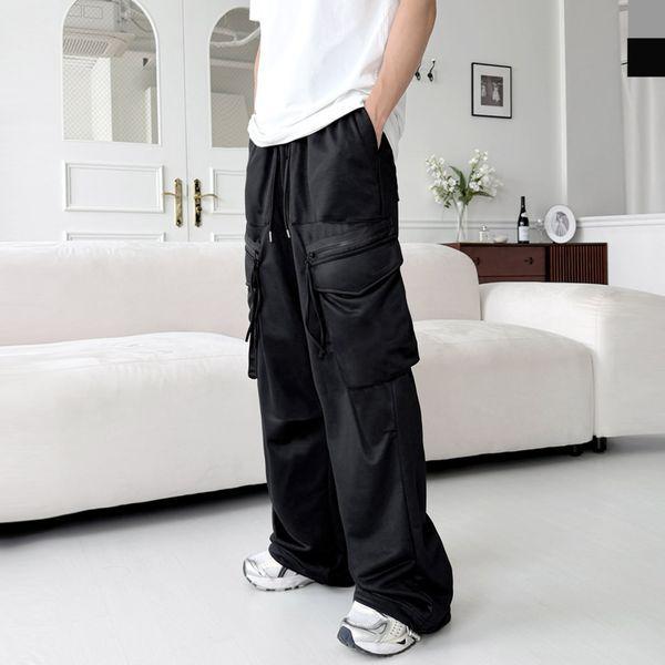 メンズ ジッパーカーゴ ストリング ワイド トレーニング パンツ DJ PT SJMMMSF2009_P418636427