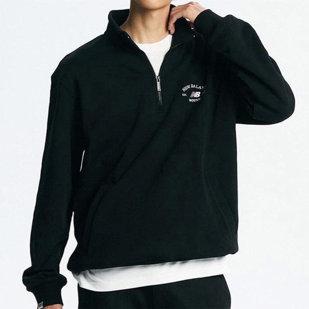 ニューバランス Aニューバランス UNI ハーフジップ オーバーサイズ トレーナー NBNCD4A023-19 8,003円