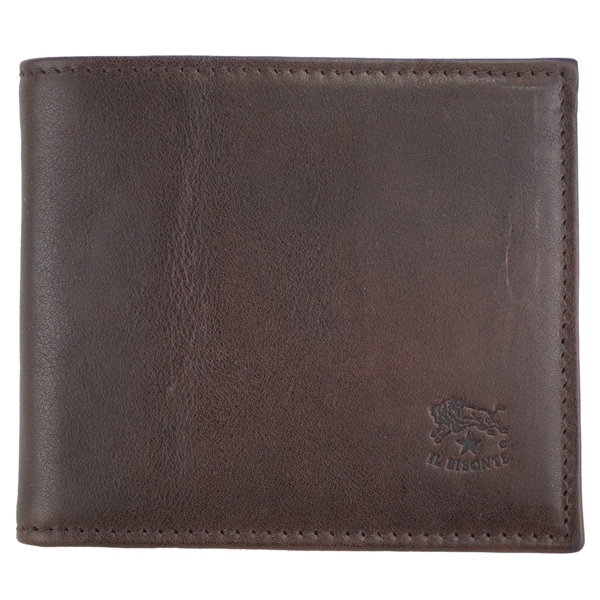 IL BISONTE イルビゾンテ BI FOLD WALLET 二つ折り財布　コンパクト財布　メンズ　レディース　ユニセックス/SBW023 PO0001 BW432N/Caffe