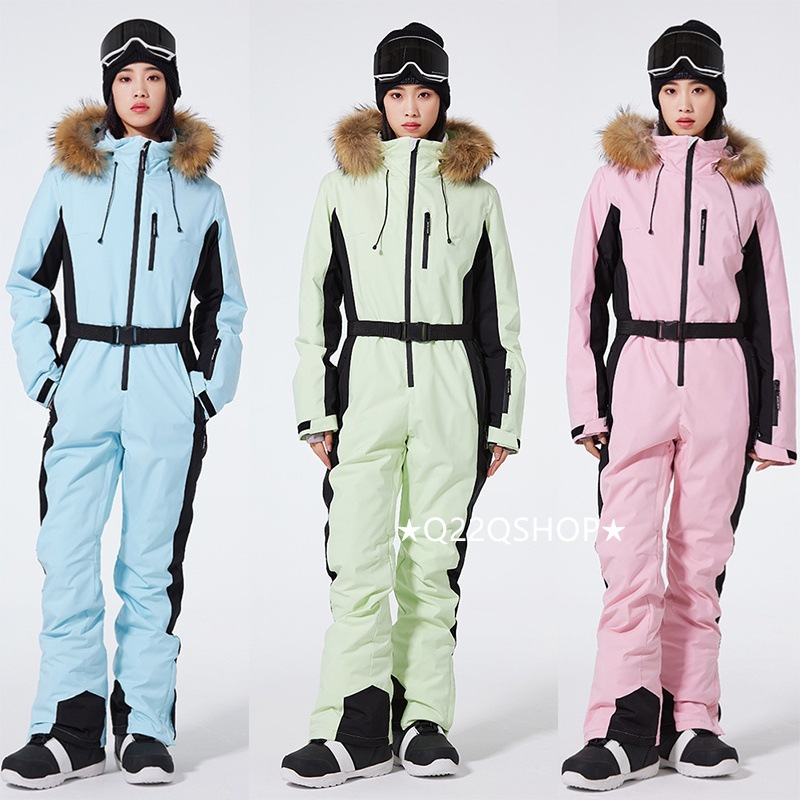 スノーボードウェア 2024 2025 上下つなぎ メンズ レディース パンツ ズボン オールインワン オーバーオール ウィンタースポーツセットアップ スキーウェア スノボウェア スノー 韓国風防水