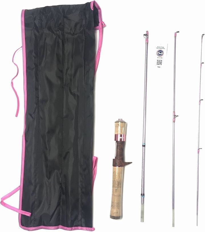 Fuji製ガイド 4.6フィート パックロッド 4ピース XUL 渓流 イワナ ルアーロッド ヤマメ ニジマス(Fuji製ガイド4.6ftベイトパックロッド, 4.6ft) 6,106円