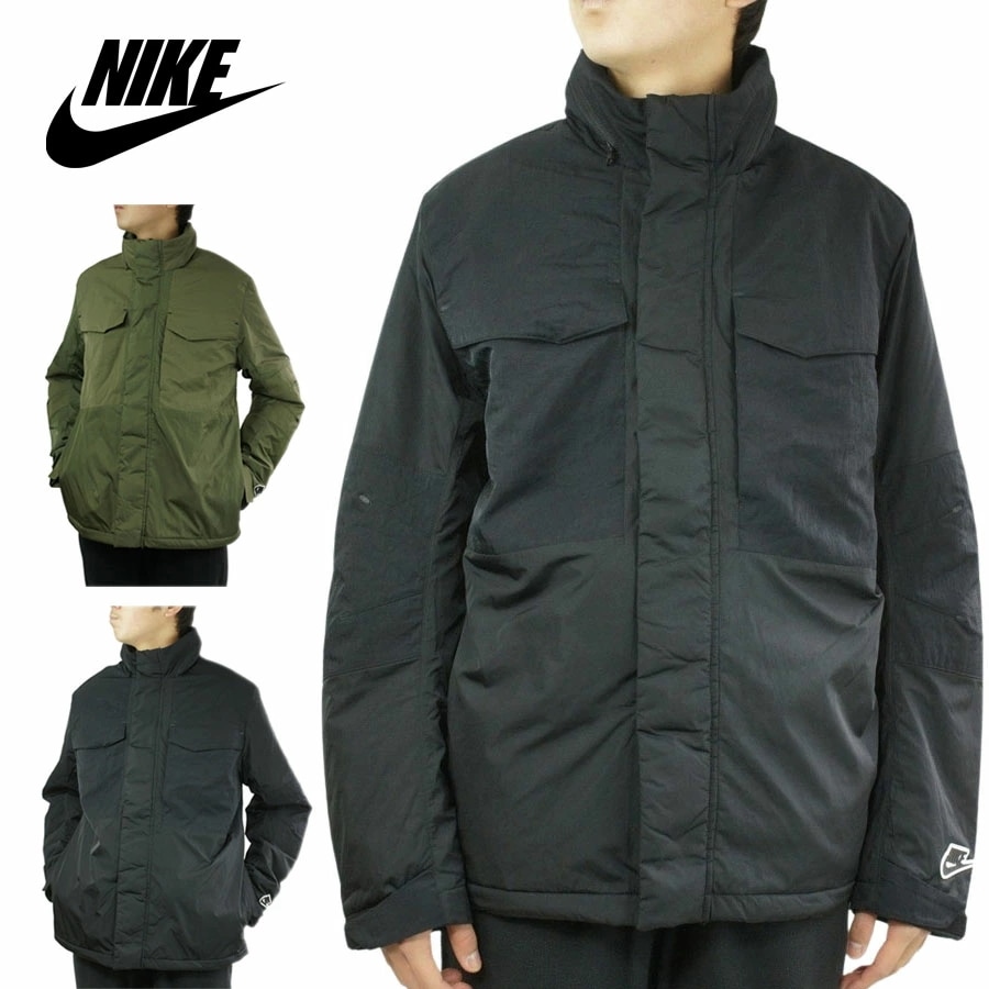 ナイキ NIKEメンズ ジャケットMENS SYNTHETIC FILL MENS REPEL M65 JACKETシンセティックフィルM65ジャケットBLAC