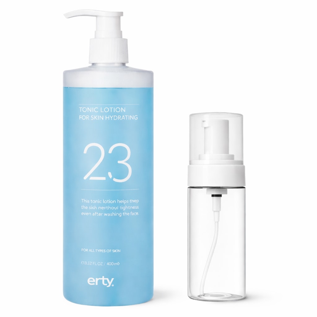 【レビュー10%】23 トニックローション フォー スキン ハイドレーティング 480ml トナーボトルプレゼント付き l 韓国コスメ l ミネラルトナー l うるおい浸透ケアトナー