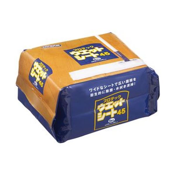 （まとめ）山崎産業 プロテック ウエットシート45220480mm MO646-045X-MB 1パック（5枚）20セット