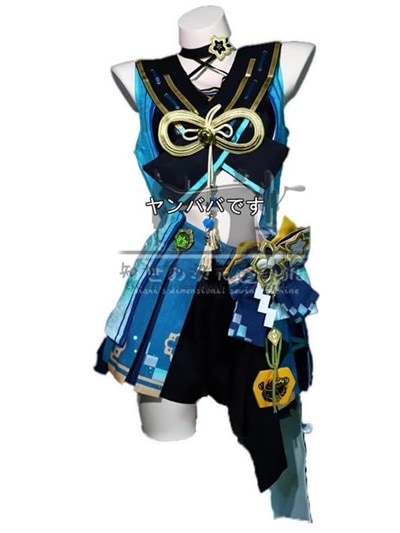 原神綺良々コスプレ 衣装(ウィッグ 靴別売り)