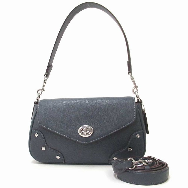 コーチ レザーバッグ COACH アウトレット 取り外し可能ストラップ レザー ショルダーバッグ CE634 SVDE