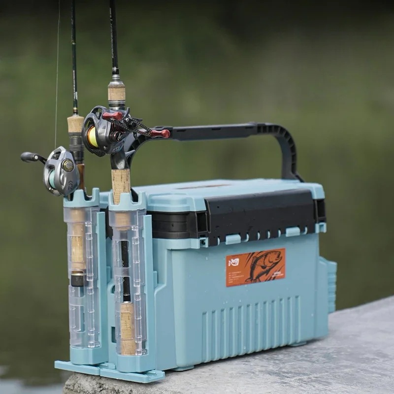 ルヤ-多機能フィッシングボックス,ロッドプランジャー,シーベイトを収集するための小さなツールボックス,アクセサリー