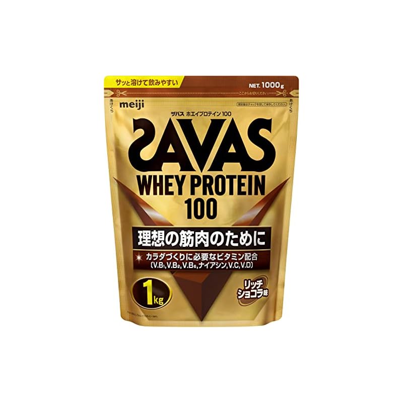 ザバス(SAVAS) ホエイプロテイン100 リッチショコラ味 1 明治