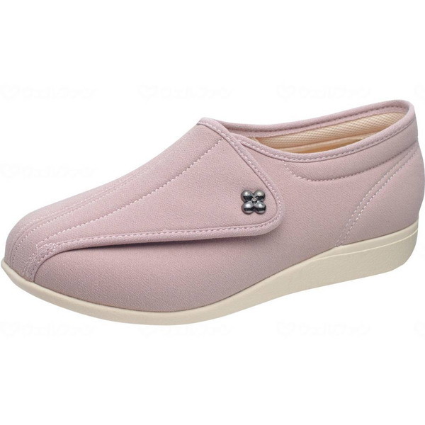 快歩主義L011 ピンクストレッチ 24.0 KS20524 メーカー直送