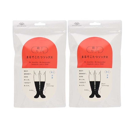 靴下サプリ まるでこたつソックス 23-25cm レディース ブラック【2個セット】(4901210740259-2) 4,590円