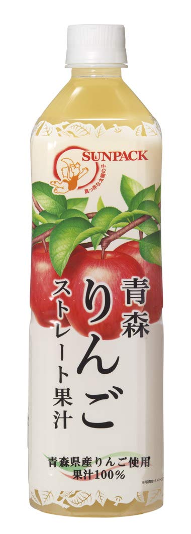 ゴールドパック 青森りんご ストレート果汁 930ml ×12本