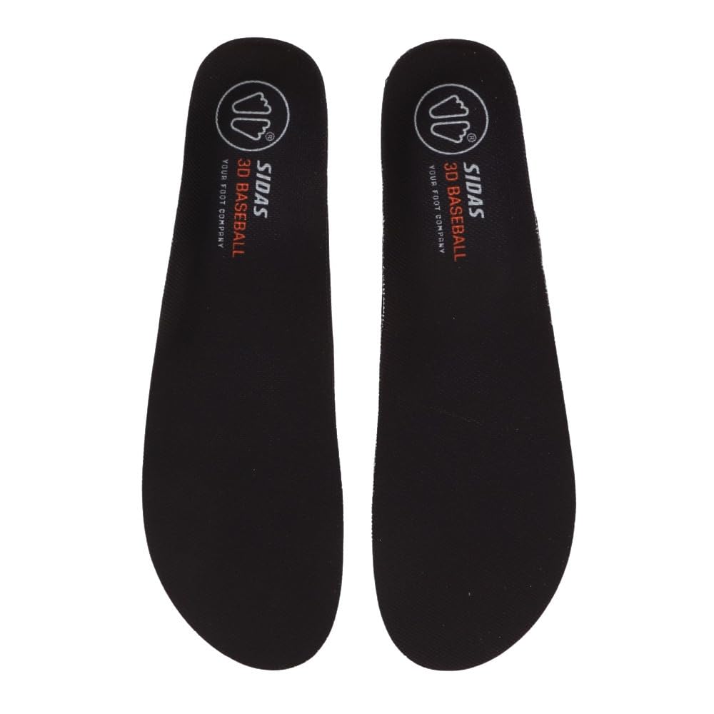 Q10最安値挑戦 【SIDAS】シダス ベースボール3D L(27.0cm-28.0cm) 322941104 インソール 野球 中敷き アーチサポート 衝撃吸収 安定性 グリップ力 クッション性 部