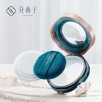 Qoo10] 花西子 【公式】玉女桃花ルースパウダー/ 空気み : ベースメイク