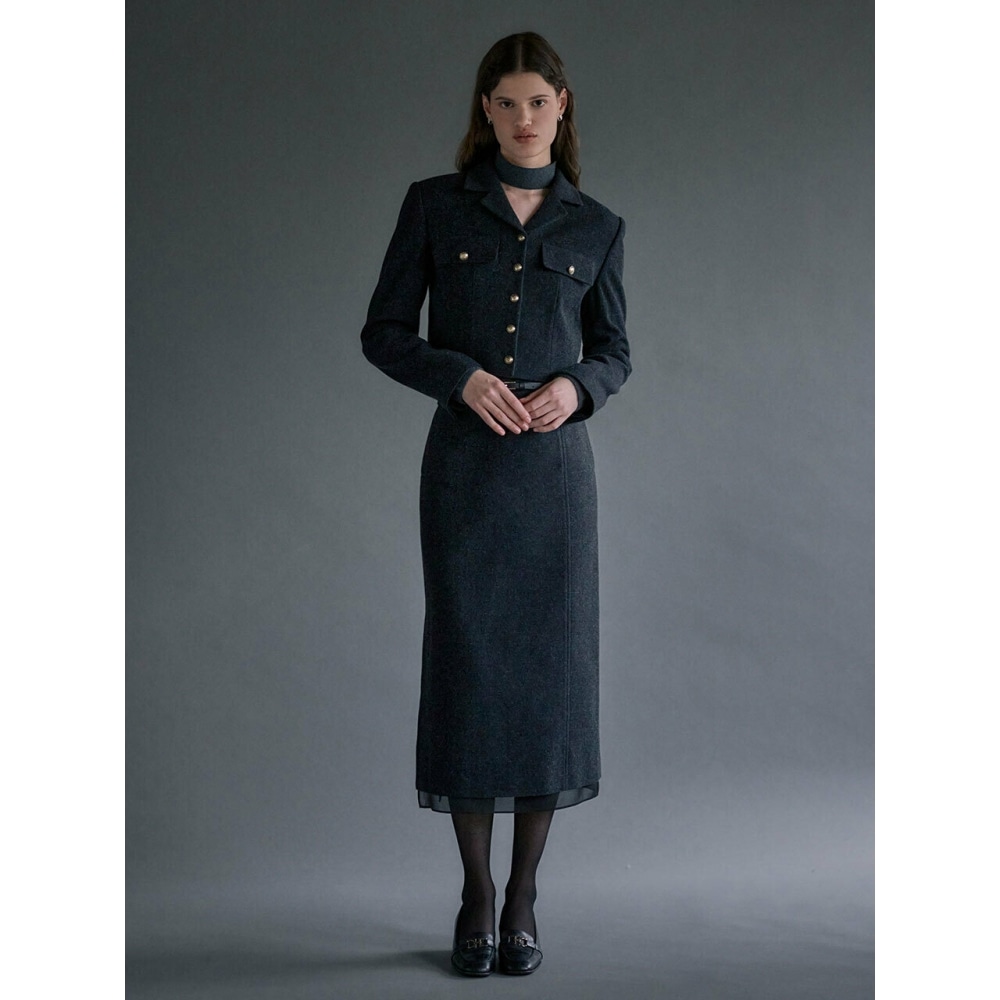 LOEUVRE クロップドセットアップジャケット SW3WJ439 13 40,298円