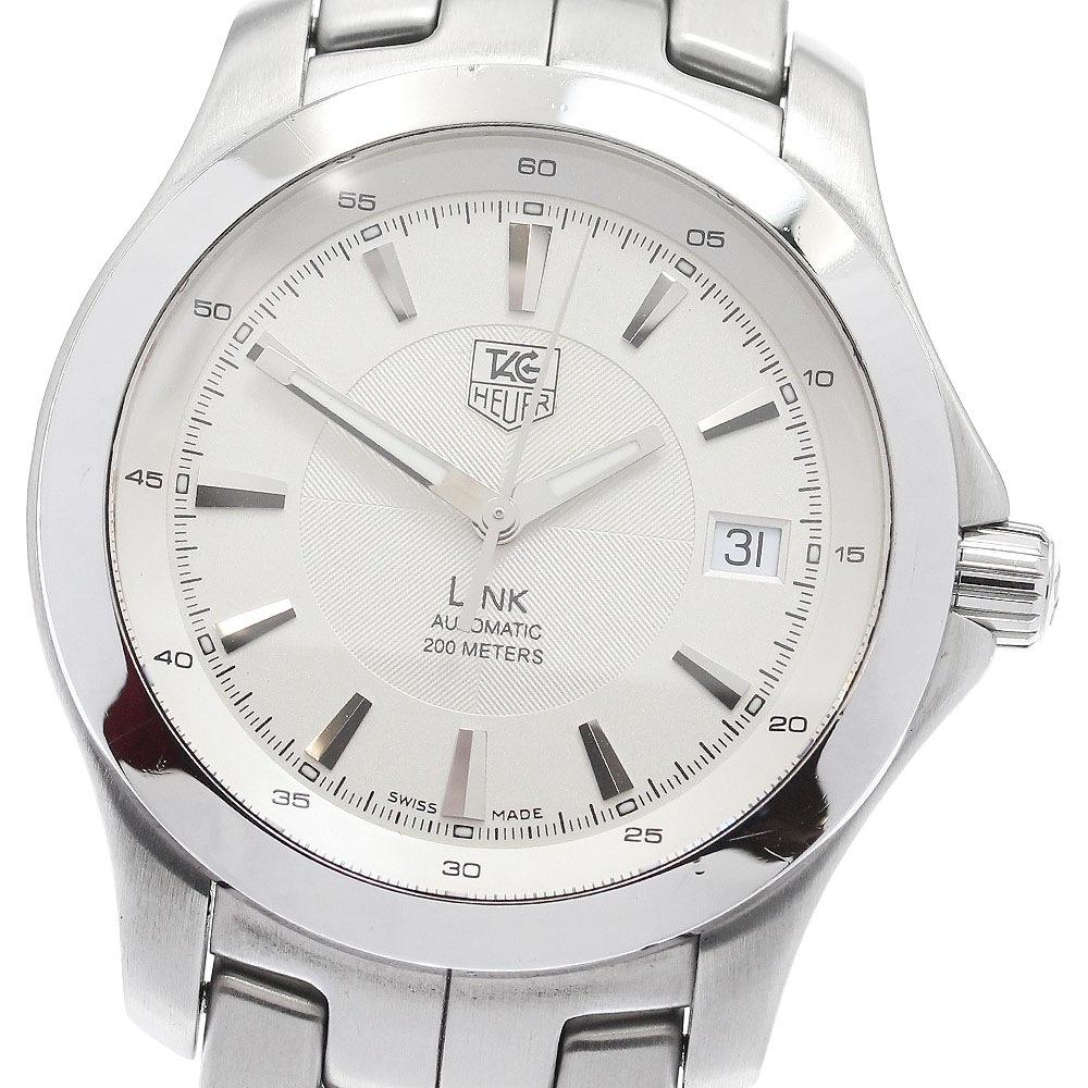 タグホイヤー TAG HEUER WJF2111 リンク デイト 自動巻き メンズ _920402【中古】