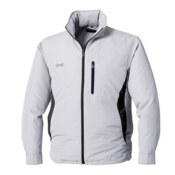 フード付きポリエステル製 ウェアのみ シルバー LKU90520C06S3